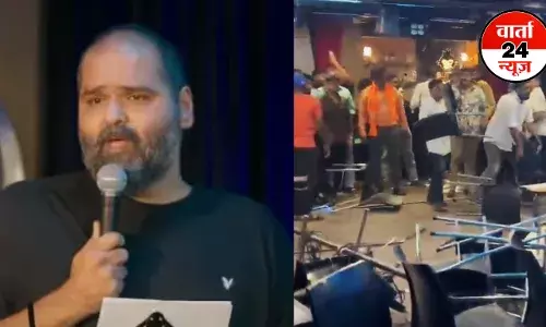 कुणाल कामरा का एक और वीडियो वायरल, गाने के जरिए फिर से शिवसेना पर कसा तंज कुणाल कामरा का एक और वीडियो वायरल, गाने के जरिए फिर से शिवसेना पर कसा तंज