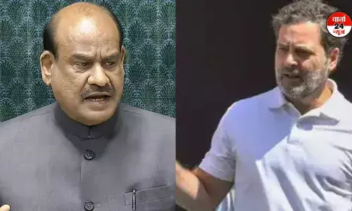 लोकसभा अध्यक्ष ने राहुल गांधी को सदन की गरिमा बनाए रखने की दी हिदायत, राहुल ने कहा- मुझे बोलने नहीं दिया जाता लोकसभा अध्यक्ष ने राहुल गांधी को सदन की गरिमा बनाए रखने की दी हिदायत, राहुल ने कहा- मुझे बोलने नहीं दिया जाता