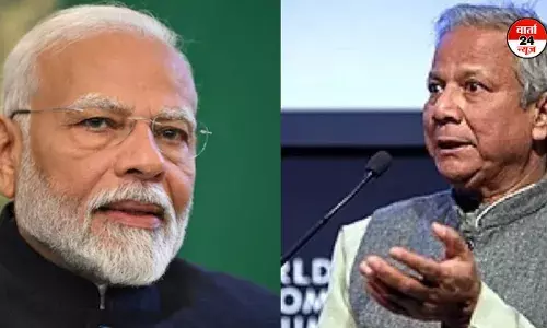 भारत और बांग्लादेश में तनावपूर्ण रिश्तों के बीच, पीएम मोदी ने मोहम्मद यूनुस को लिखा पत्र, जानें क्या कहा भारत और बांग्लादेश में तनावपूर्ण रिश्तों के बीच, पीएम मोदी ने मोहम्मद यूनुस को लिखा पत्र, जानें क्या कहा