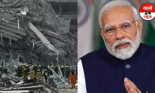Myanmar Earthquake: म्यांमार और थाईलैंड में भूकंप से मची तबाही, पीएम मोदी बोले- भारत हर संभव मदद देने को है तैयार Myanmar Earthquake: म्यांमार और थाईलैंड में भूकंप से मची तबाही, पीएम मोदी बोले- भारत हर संभव मदद देने को है तैयार