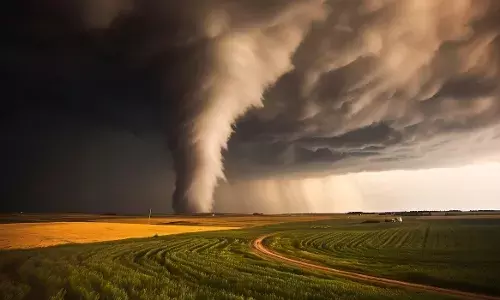 अमेरिका में टॉर्नेडो ने ढाया कहर; घर उजड़े, खेत तबाह और करोड़ों की जान खतरे में