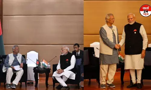 BIMSTEC शिखर सम्मेलन में पीएम मोदी ने लिया हिस्सा, मोहम्मद यूनुस से की मुलाकात, जानें यह बातचीत क्यों खास BIMSTEC शिखर सम्मेलन में पीएम मोदी ने लिया हिस्सा, मोहम्मद यूनुस से की मुलाकात, जानें यह बातचीत क्यों खास