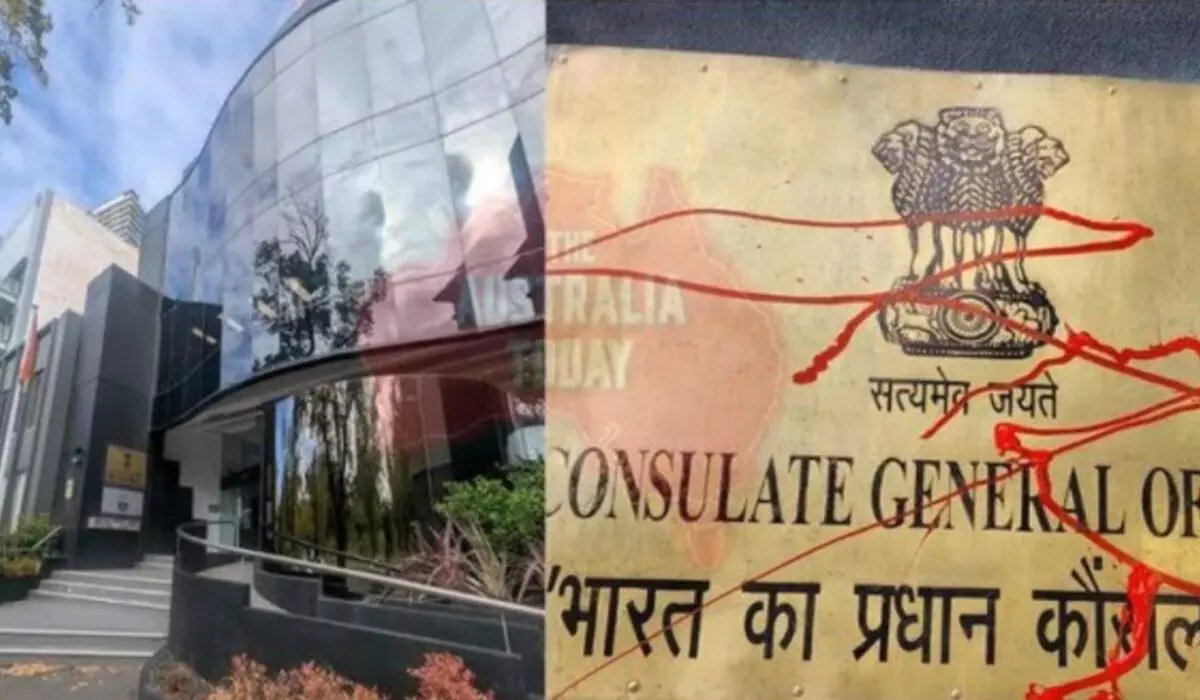 मेलबर्न में भारतीय वाणिज्य दूतावास के बाहर तोड़फोड़, भारत ने की त्वरित कार्रवाई की मांग