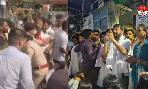 कन्हैया कुमार को पुलिस गिरफ्त में लेने के साथ समाप्त हुई कांग्रेस की पलायन रोको नौकरी दो यात्रा, अब यात्रा पर प्रतिक्रिया का दौर शुरू कन्हैया कुमार को पुलिस गिरफ्त में लेने के साथ समाप्त हुई कांग्रेस की पलायन रोको नौकरी दो यात्रा, अब यात्रा पर प्रतिक्रिया का दौर शुरू