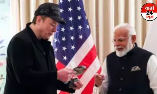 पीएम मोदी ने एलन मस्क से की बातचीत, अमेरिका के साथ साझेदारी की जताई उम्मीद पीएम मोदी ने एलन मस्क से की बातचीत, अमेरिका के साथ साझेदारी की जताई उम्मीद