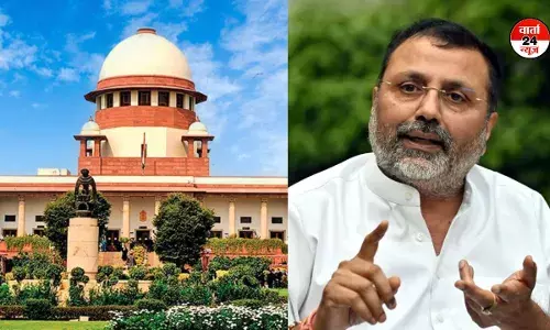निशिकांत दुबे पर अवमानना की कार्रवाई की मांग को लेकर सुप्रीम कोर्ट ने कहा-हमारी अनुमति की जरूरत नहीं, पार्टी ने हाथ किया पीछे