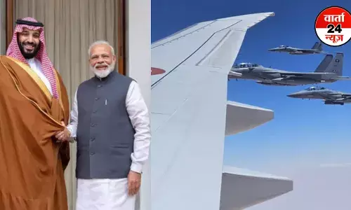 पीएम मोदी की लैंडिंग में दिखा सऊदी अरब के साथ भारत के मजबूत होते रक्षा संबंध, जानें पूरा मामला, देखें वीडियो