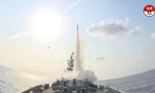 INS सूरत से मिसाइल परीक्षण सफल, भारतीय नौसेना ने दिखाई सामरिक शक्ति, AIKEYME अभ्यास भी सफलतापूर्वक सम्पन्न