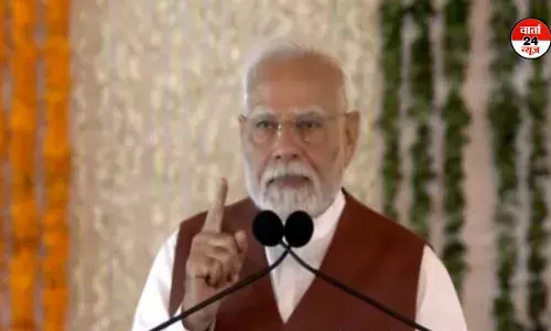 पीएम मोदी ने अमरावती में 58,000 करोड़ की विकास परियोजनाओं का किया शुभारंभ, कहा-नए मिसाइल परीक्षण रेंज की रखी नींव