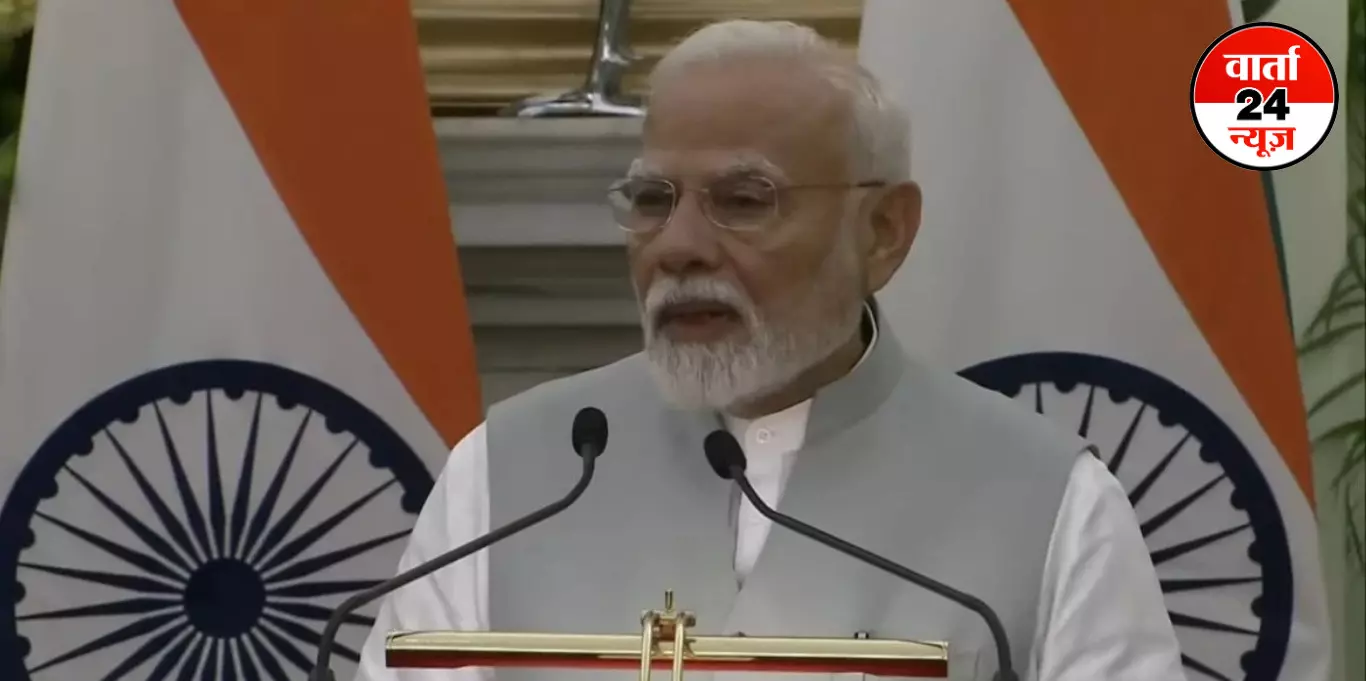 अंगोला के राष्ट्रपति के साथ पीएम मोदी की बैठक, बोले- आतंकवाद के खिलाफ निर्णायक कदम उठाएंगे अंगोला के राष्ट्रपति के साथ पीएम मोदी की बैठक, बोले- आतंकवाद के खिलाफ निर्णायक कदम उठाएंगे