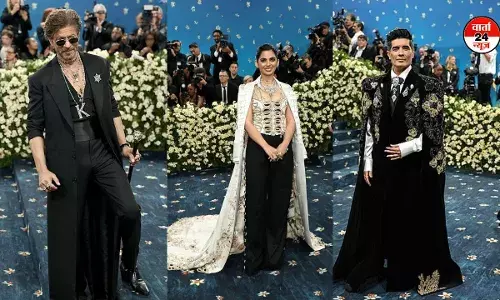 मेट गाला 2025: रेड कार्पेट पर छाया बालीवुड, कियारा के बार्बी तो शाहरुख खान के सुपरफाइन स्टाइल में किया डेब्यू, देखें सभी के शानदार लुक मेट गाला 2025: रेड कार्पेट पर छाया बालीवुड, कियारा के बार्बी तो शाहरुख खान के सुपरफाइन स्टाइल में किया डेब्यू, देखें सभी के शानदार लुक