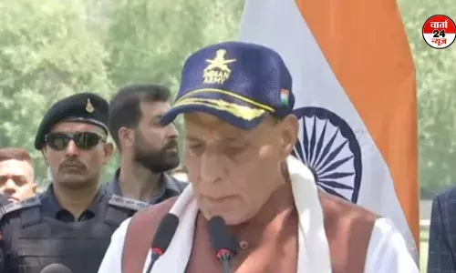 आतंकियों ने धर्म पूछकर मारा, हमने कर्म देखकर मारा, यही है हमारा भारतीय धर्म...राजनाथ सिंह ने आतंकियों को लगाई लताड़ आतंकियों ने धर्म पूछकर मारा, हमने कर्म देखकर मारा, यही है हमारा भारतीय धर्म...राजनाथ सिंह ने आतंकियों को लगाई लताड़