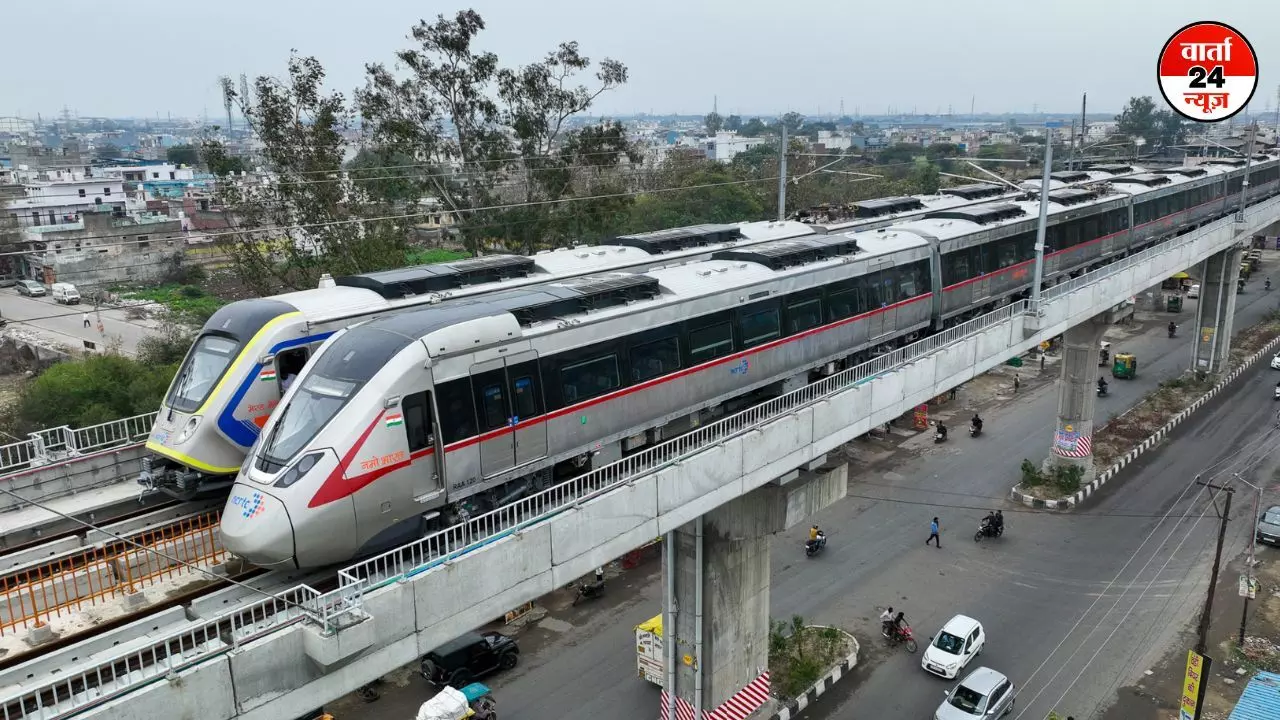 एक ही इन्फ्रास्ट्रक्चर पर जल्द दौड़ेंगी नमो भारत और मेरठ मेट्रो, लाखों यात्रियों को होगा फायदा एक ही इन्फ्रास्ट्रक्चर पर जल्द दौड़ेंगी नमो भारत और मेरठ मेट्रो, लाखों यात्रियों को होगा फायदा