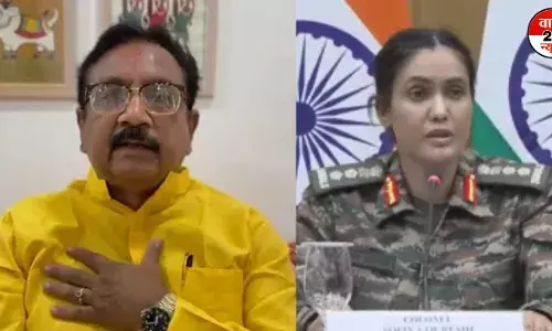 कर्नल सोफिया कुरैशी पर टिप्पणी करने वाले मंत्री विजय शाह के सिर से नहीं टल रही है आफत! अब एसआईटी करेगी बयान की जांच कर्नल सोफिया कुरैशी पर टिप्पणी करने वाले मंत्री विजय शाह के सिर से नहीं टल रही है आफत! अब एसआईटी करेगी बयान की जांच