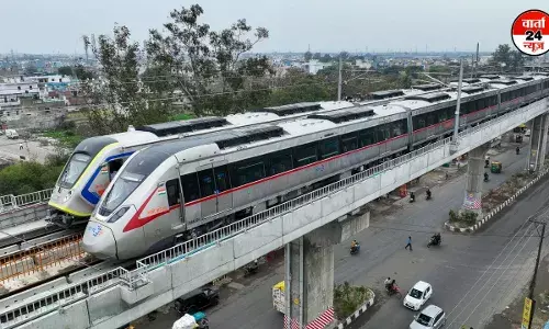 एक ही इन्फ्रास्ट्रक्चर पर जल्द दौड़ेंगी नमो भारत और मेरठ मेट्रो, लाखों यात्रियों को होगा फायदा एक ही इन्फ्रास्ट्रक्चर पर जल्द दौड़ेंगी नमो भारत और मेरठ मेट्रो, लाखों यात्रियों को होगा फायदा