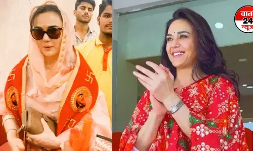 सज-धजकर खाटू श्याम मंदिर पहुंचीं प्रीति जिंटा, जानें क्यों लिया बाबा का आशीर्वाद, देखें वीडियो सज-धजकर खाटू श्याम मंदिर पहुंचीं प्रीति जिंटा, जानें क्यों लिया बाबा का आशीर्वाद, देखें वीडियो