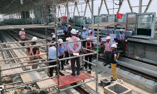 NCRTC : मेरठ के बेगमपुल और मोदीपुरम स्टेशनों का सिविल निर्माण कार्य पूरा, अब सिर्फ फिनिशिंग बाकी, MD ने निरीक्षण कर दिया यह निर्देश NCRTC : मेरठ के बेगमपुल और मोदीपुरम स्टेशनों का सिविल निर्माण कार्य पूरा, अब सिर्फ फिनिशिंग बाकी, MD ने निरीक्षण कर दिया यह निर्देश