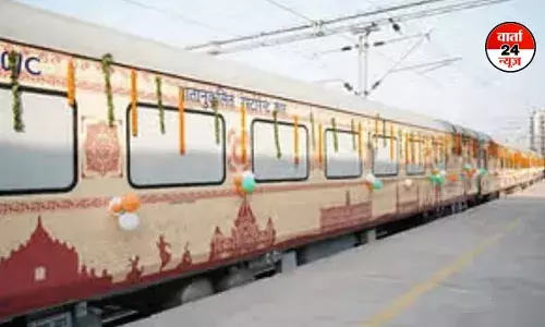 Train to Somnath Temple: सोमनाथ यात्रा हुई आसान! शुरू हुई शाही ट्रेन, जानिए कहां से शुरू होगा सफर और किराया Train to Somnath Temple: सोमनाथ यात्रा हुई आसान! शुरू हुई शाही ट्रेन, जानिए कहां से शुरू होगा सफर और किराया