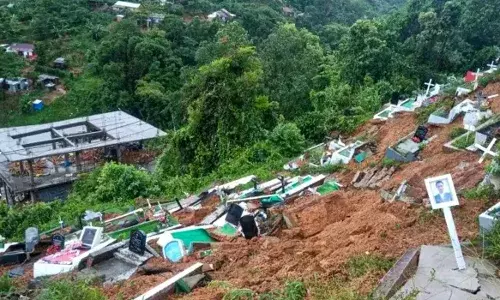 मिजोरम में भारी बारिश से मकान ढहने की घटना, एक की मौत