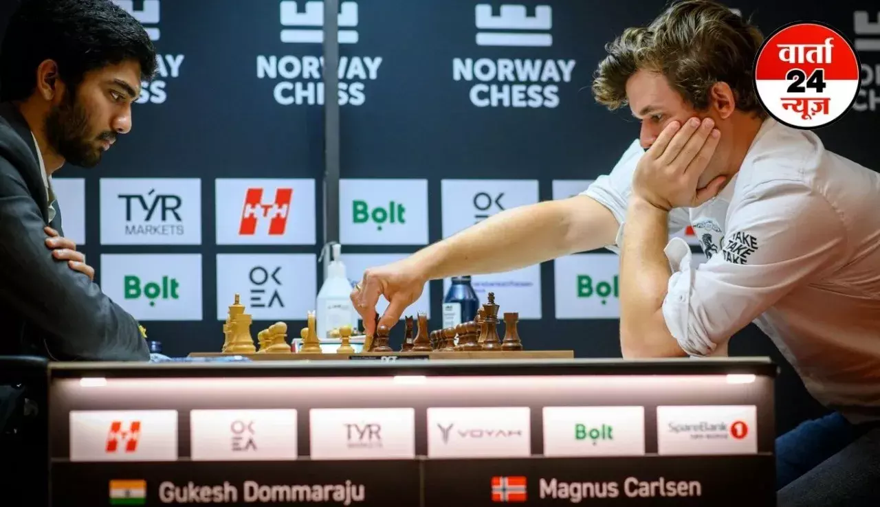 नॉर्वे शतरंज: 18 वर्षीय भारतीय ग्रैंडमास्टर से अपनी हार बर्दाश्त नहीं कर पाया विश्व का नंबर 1 खिलाड़ी मैग्नस कार्लसन, जानें किस तरह बिदका