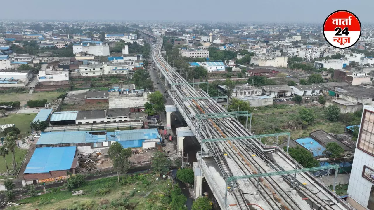 नमो भारत ट्रेन का शताब्दी नगर स्टेशन बनने और मेरठ साउथ से मेट्रो चलने से मेरठ के खेल उद्योग को इस तरह से लगेंगे पंख... नमो भारत ट्रेन का शताब्दी नगर स्टेशन बनने और मेरठ साउथ से मेट्रो चलने से मेरठ के खेल उद्योग को इस तरह से लगेंगे पंख...