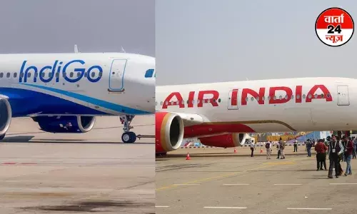 आसमान में अलार्म: एयर इंडिया की अहमदाबाद-लंदन फ्लाइट कैंसिल, इंडिगो की इमरजेंसी लैंडिंग, जानें वजह आसमान में अलार्म: एयर इंडिया की अहमदाबाद-लंदन फ्लाइट कैंसिल, इंडिगो की इमरजेंसी लैंडिंग, जानें वजह