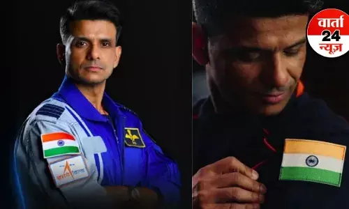 मेरे कंधे पर मेरा तिरंगा लगा है...स्पेस से शुभांशु शुक्ला का पहला मैसेज आया सामने, जानें क्या बोलीं मां