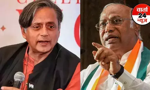 पंख तुम्हारे हैं और आसमान किसी का नहीं...खरगे के बयान पर थरूर ने किया पलटवार! जानें क्या कांग्रेस में सब ठीक नहीं चल रहा? पंख तुम्हारे हैं और आसमान किसी का नहीं...खरगे के बयान पर थरूर ने किया पलटवार! जानें क्या कांग्रेस में सब ठीक नहीं चल रहा?