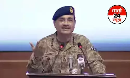 पाकिस्तान हमेशा कश्मीरियों के साथ खड़ा रहेगा... पाक आर्मी चीफ आसिम मुनीर ने भारत को फिर दी गीदड़भभकी कहा- हमला किया तो... पाकिस्तान हमेशा कश्मीरियों के साथ खड़ा रहेगा... पाक आर्मी चीफ आसिम मुनीर ने भारत को फिर दी गीदड़भभकी कहा- हमला किया तो...