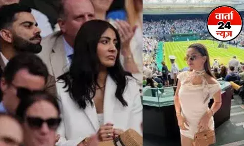 Wimbledon: कोहली-अनुष्का विंबलडन मैच को देखने पहुंचे थे, जानें फैंस ने क्यों कर दिया ट्रोल Wimbledon: कोहली-अनुष्का विंबलडन मैच को देखने पहुंचे थे, जानें फैंस ने क्यों कर दिया ट्रोल