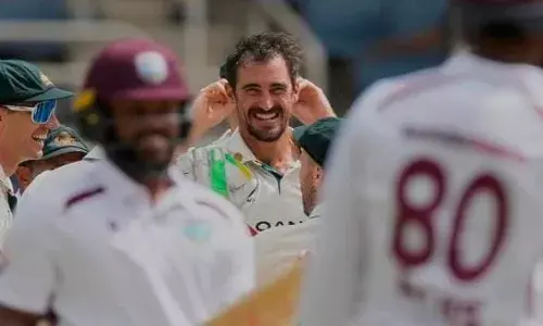 टेस्ट मैच में ऑस्ट्रेलिया ने वेस्टइंडीज को 27 रन पर ऑल आउट किया, मिचेल स्टार्क ने 400 विकेट पूरे किए टेस्ट मैच में ऑस्ट्रेलिया ने वेस्टइंडीज को 27 रन पर ऑल आउट किया, मिचेल स्टार्क ने 400 विकेट पूरे किए