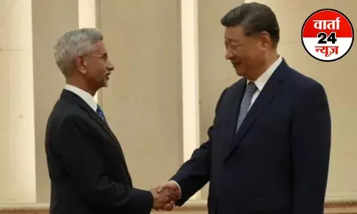 SCO: विदेश मंत्री एस जयशंकर ने चीनी राष्ट्रपति शी जिनपिंग से की मुलाकात, जानें किन मुद्दों पर हुई चर्चा SCO: विदेश मंत्री एस जयशंकर ने चीनी राष्ट्रपति शी जिनपिंग से की मुलाकात, जानें किन मुद्दों पर हुई चर्चा