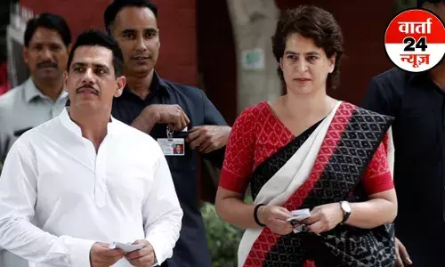 मनी लॉन्ड्रिंग मामले में रॉबर्ट वाड्रा के खिलाफ ED ने दायर की चार्जशीट! 7 करोड़ की जमीन 58 करोड़ की हुई, जानें क्या है मामला? मनी लॉन्ड्रिंग मामले में रॉबर्ट वाड्रा के खिलाफ ED ने दायर की चार्जशीट! 7 करोड़ की जमीन 58 करोड़ की हुई, जानें क्या है मामला?