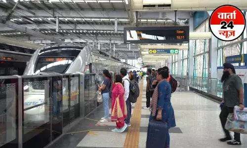 NCRTC: नमो भारत के आनंद विहार और बेगमपुल स्टेशनों पर दिखेगा भारतीय संस्कृति और कला का अद्भुत संगम NCRTC: नमो भारत के आनंद विहार और बेगमपुल स्टेशनों पर दिखेगा भारतीय संस्कृति और कला का अद्भुत संगम