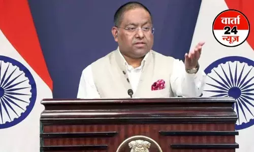 MEA: भारत-रूस संबंधों को लेकर ट्रंप को विदेश मंत्रालय के प्रवक्ता रणधीर जायसवाल का करारा जबाव, कहा- हमारे संबंध योग्यता पर आधारित हैं MEA: भारत-रूस संबंधों को लेकर ट्रंप को विदेश मंत्रालय के प्रवक्ता रणधीर जायसवाल का करारा जबाव, कहा- हमारे संबंध योग्यता पर आधारित हैं