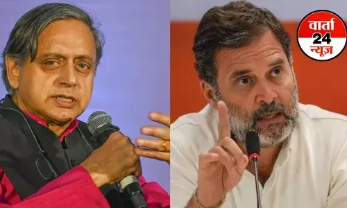 राहुल गांधी के वोट चोरी वाले आरोपों पर शशि थरूर का समर्थन, चुनाव आयोग से कहा तत्काल कार्रवाई करें राहुल गांधी के वोट चोरी वाले आरोपों पर शशि थरूर का समर्थन, चुनाव आयोग से कहा तत्काल कार्रवाई करें