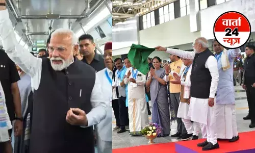 मोदी ने बेंगलुरु में ट्रेनों को दिखाई हरी झंडी! बैंगलोर मेट्रो चरण-3 परियोजना की रखी आधारशिला, जानें क्यों खास है यह परियोजना मोदी ने बेंगलुरु में ट्रेनों को दिखाई हरी झंडी! बैंगलोर मेट्रो चरण-3 परियोजना की रखी आधारशिला, जानें क्यों खास है यह परियोजना
