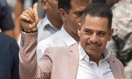 शिकोहपुर जमीन सौदे से रॉबर्ट वाड्रा ने कमाए 58 करोड़ रुपये: ईडी चार्जशीट शिकोहपुर जमीन सौदे से रॉबर्ट वाड्रा ने कमाए 58 करोड़ रुपये: ईडी चार्जशीट