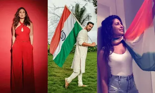 79वां स्वतंत्रता दिवस पर बॉलीवुड स्टार्स ने दी फैंस को बधाई! जानें प्रियंका चोपड़ा से लेकर करीना कपूर तक किसने क्या कहा 79वां स्वतंत्रता दिवस पर बॉलीवुड स्टार्स ने दी फैंस को बधाई! जानें प्रियंका चोपड़ा से लेकर करीना कपूर तक किसने क्या कहा