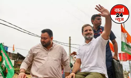 पूजा की थाली लेकर खड़ी रह गईं महिलाएं! नहीं रुका राहुल गांधी का काफिला, बीजेपी नेता ने कहा- इन लोगों के जिन में ही सनातन विरोध ... पूजा की थाली लेकर खड़ी रह गईं महिलाएं! नहीं रुका राहुल गांधी का काफिला, बीजेपी नेता ने कहा- इन लोगों के जिन में ही सनातन विरोध ...