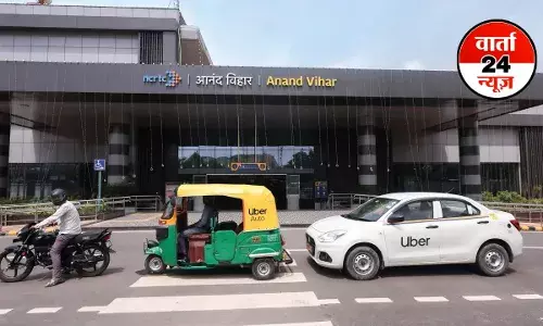 नमो भारत कॉरिडोर पर लास्ट माइल कनेक्टिविटी को सुदृढ़ करने के लिए एनसीआरटीसी ने की उबर के साथ साझेदारी, अब सवारी गाड़ियों की नहीं होगी दिक्कत नमो भारत कॉरिडोर पर लास्ट माइल कनेक्टिविटी को सुदृढ़ करने के लिए एनसीआरटीसी ने की उबर के साथ साझेदारी, अब सवारी गाड़ियों की नहीं होगी दिक्कत