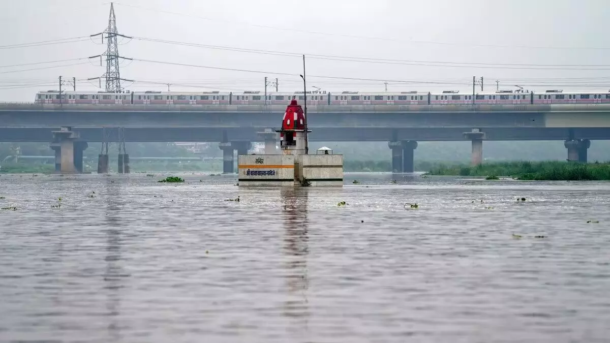 Yamuna River: CWC ने जारी की नई एडवाइजरी! यमुना का जलस्तर कुछ घंटों में होगा 207.40 पार, बारिश ने बढ़ाई लोगों की मुसीबत Yamuna River: CWC ने जारी की नई एडवाइजरी! यमुना का जलस्तर कुछ घंटों में होगा 207.40 पार, बारिश ने बढ़ाई लोगों की मुसीबत