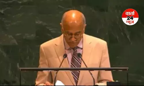 Russia -Ukraine War: भारत ने संयुक्त राष्ट्र में कहा, ये युग युद्ध का नहीं है! धार्मिक भेदभाव और नफरत मुक्त दुनिया को देना होगा बढ़ावा... Russia -Ukraine War: भारत ने संयुक्त राष्ट्र में कहा, ये युग युद्ध का नहीं है! धार्मिक भेदभाव और नफरत मुक्त दुनिया को देना होगा बढ़ावा...