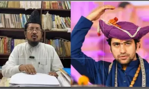 मौलाना शहाबुद्दीन रजवी ने धीरेंद्र शास्त्री को लेकर दिया विवादित बयान, कहा- हजरत-ए-आदम की औलाद मौलाना शहाबुद्दीन रजवी ने धीरेंद्र शास्त्री को लेकर दिया विवादित बयान, कहा- हजरत-ए-आदम की औलाद