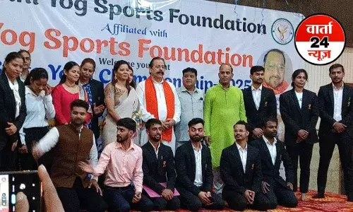 दिल्ली स्टेट योग स्पोर्ट्स चैंपियनशिप 2025 संपन्न, 400 प्रतिभागियों ने लिया भाग दिल्ली स्टेट योग स्पोर्ट्स चैंपियनशिप 2025 संपन्न, 400 प्रतिभागियों ने लिया भाग
