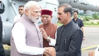 PM ने बाढ़ प्रभावित क्षेत्रों के लिए 1500 करोड़ रुपये देने का किया एलान, पंजाब और हिमाचल प्रदेश के बाढ़ग्रस्त क्षेत्र का किया हवाई सर्वेक्षण