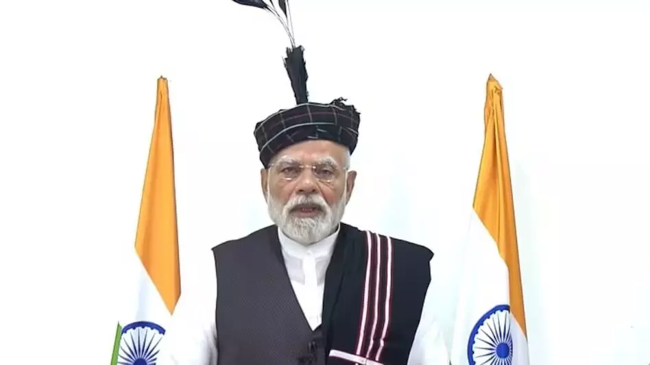 पीएम मोदी ने मिजोरम में बैराबी-सैरांग नई रेल लाइन का किया उद्घाटन, इतने करोड़ की दी सौगात