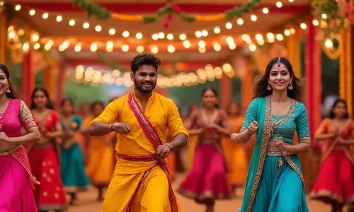 गुजरात में गरबा विवाद: मस्जिद के पास बोर्ड लगाकर गरबा बैन करने पर दो मुस्लिम नेता बुक