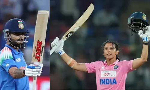 IND W vs AUS W: स्मृति मंधाना ने रचा इतिहास, विराट कोहली का रिकॉर्ड तोड़ वनडे में सबसे तेज शतक लगाने वाली भारतीय बनीं IND W vs AUS W: स्मृति मंधाना ने रचा इतिहास, विराट कोहली का रिकॉर्ड तोड़ वनडे में सबसे तेज शतक लगाने वाली भारतीय बनीं