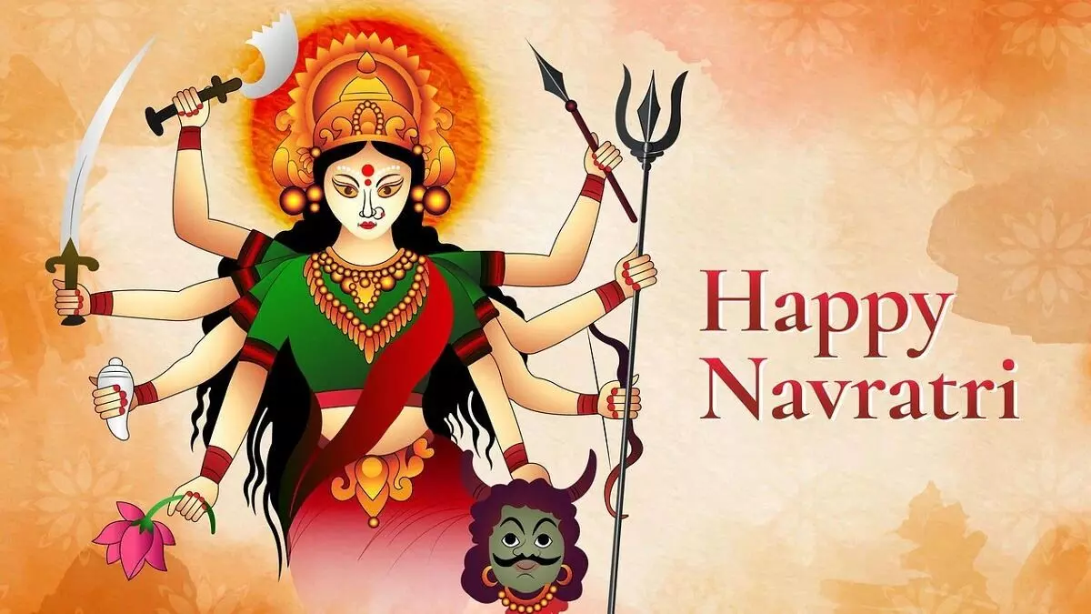 सूर्य ग्रहण के बीच शुरू होंगे शारदीय नवरात्र! जानें कैसे करें नौ माताओं की भक्तिपूर्ण तरीके से पूजा सूर्य ग्रहण के बीच शुरू होंगे शारदीय नवरात्र! जानें कैसे करें नौ माताओं की भक्तिपूर्ण तरीके से पूजा